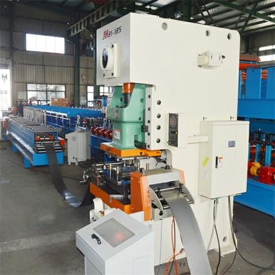 quality 45 स्टील स्ट्रट चैनल रोल बनाने की मशीन 8T मशीन वजन factory