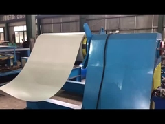 हाइड्रोलिक डेकोइलर के साथ ग्लेज़ टाइल रोल बनाने की मशीन